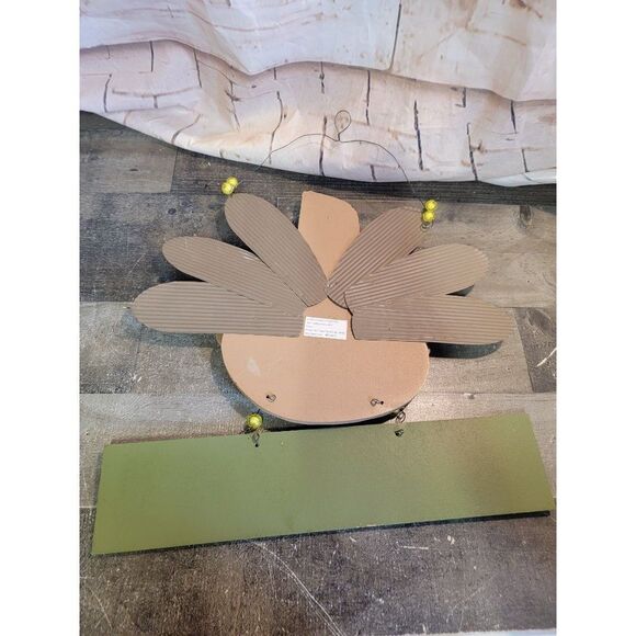 Pilgrim turkey give thanks sign decor fall - Picture 6 of 7